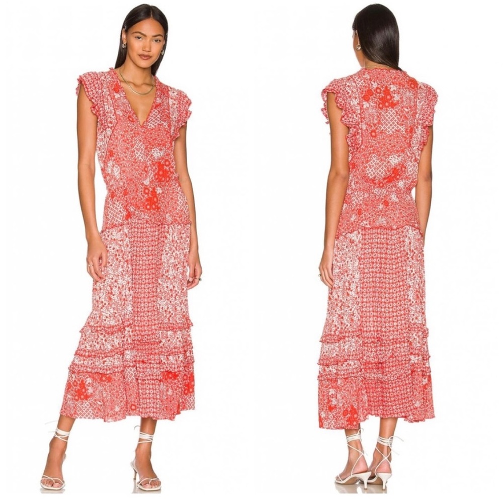 Poupette St Barth midi dress size S